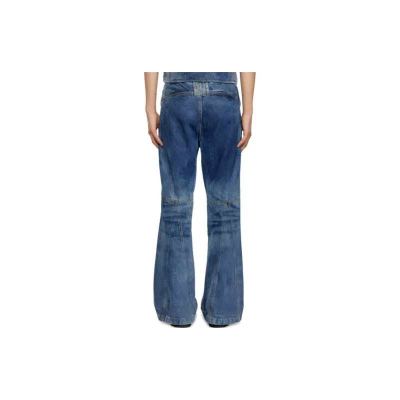 DIESEL D-Gen Bleached-effect Bootcut Jeans-2