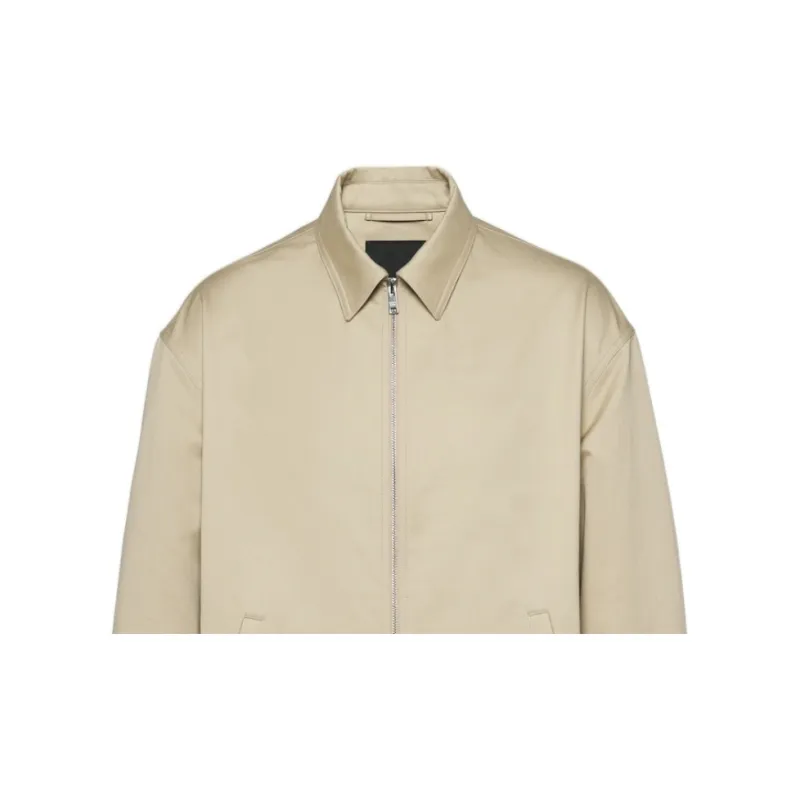 PRADA FW23 Jackets Coats Men's Beige-5