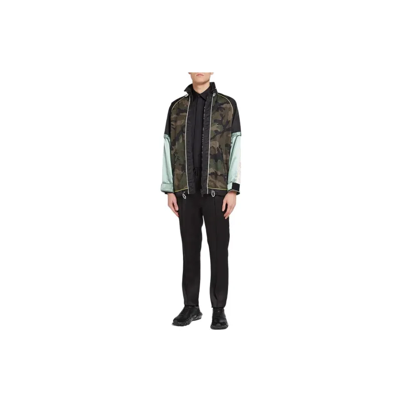Valentino Jackets Men Green-1