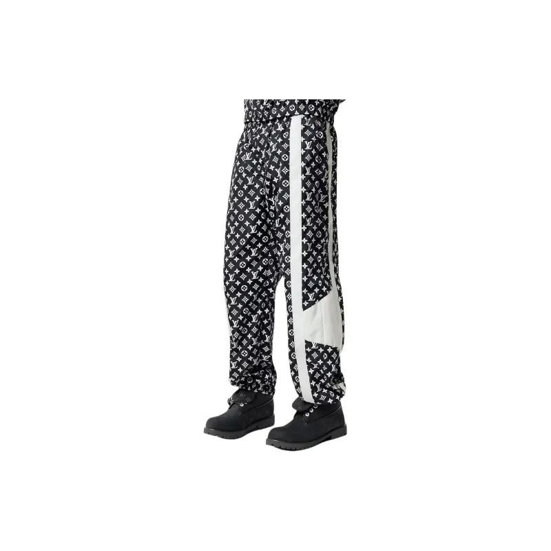 LOUIS VUITTON Monogram Printed Technical Track Pants-3