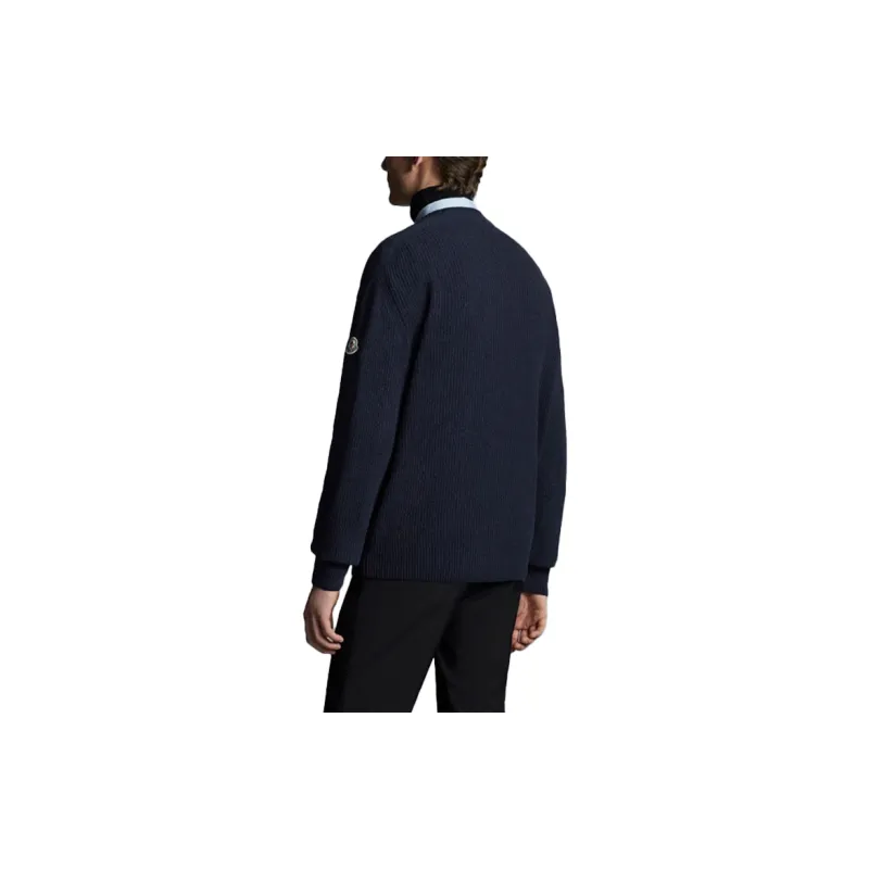 Moncler Wool And Cashmere Knit Sweater-3