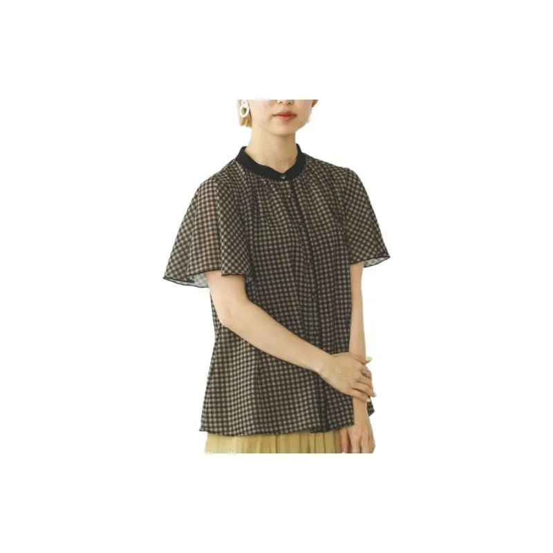 Beams Shirts Women's Brown-2
