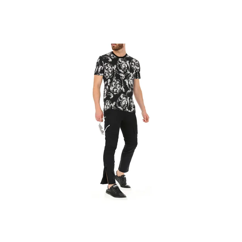 VERSACE T Shirts Men Black-4