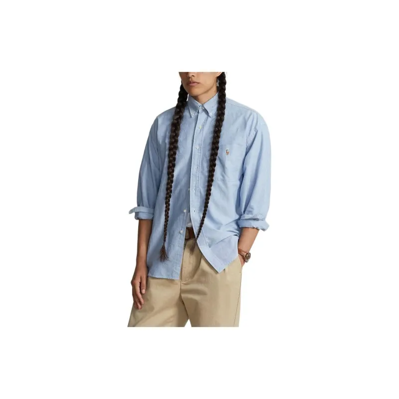 Polo Ralph Lauren SS24 Shirt Men's Light Blue-2