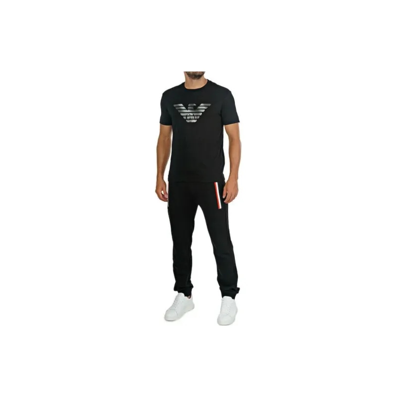 EMPORIO ARMANI T Shirts Men Black-1