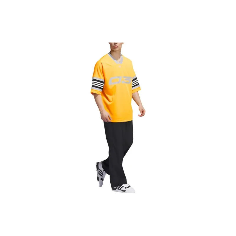 Adidas FW24 T-Shirt Unisex Dark Yellow-5