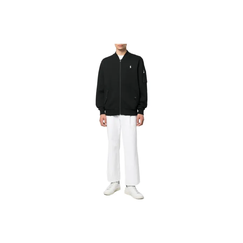 Polo Ralph Lauren Logo embroidered Zip up Pullover-1