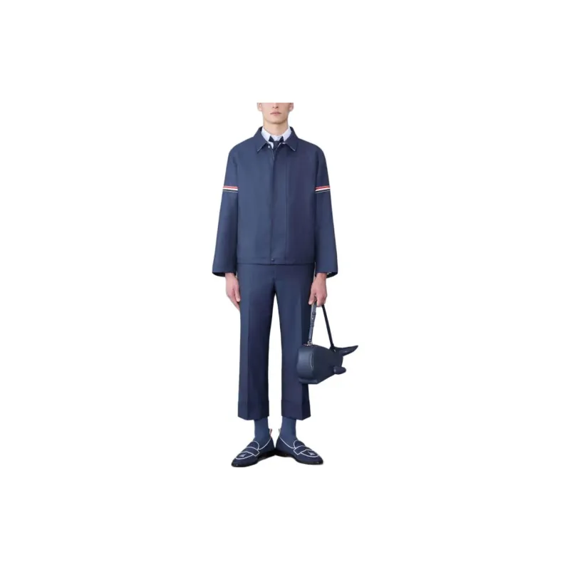 THOM BROWNE Rwb Stright Leg Pants-3