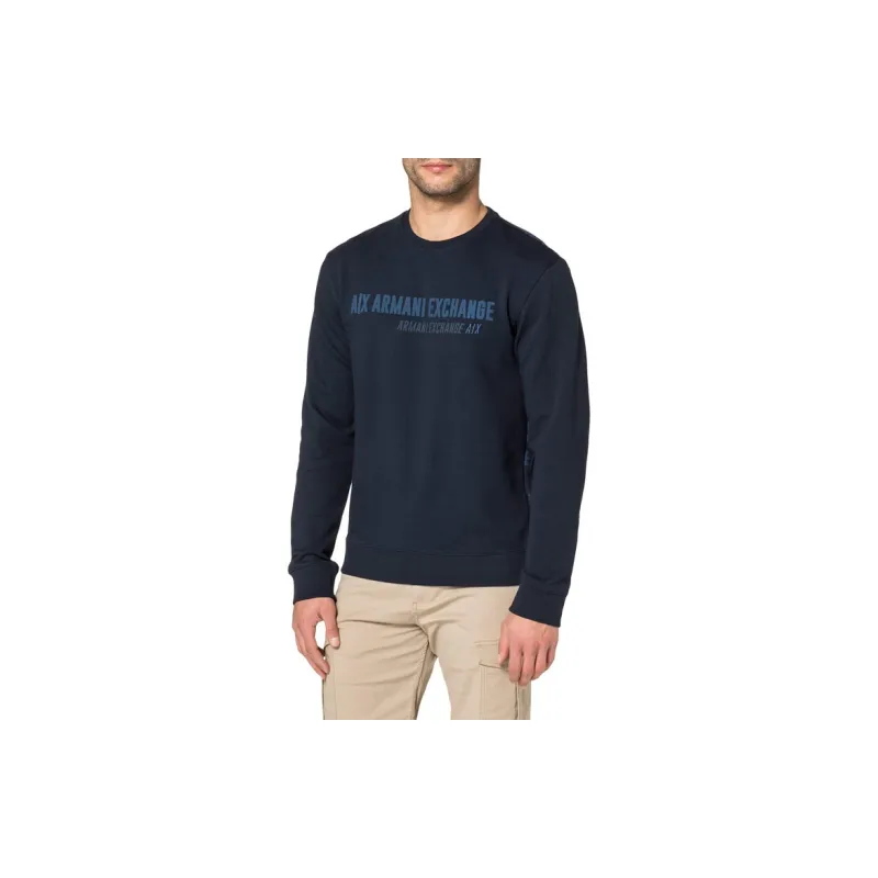 ARMANI EXCHANGE Sweatshirts Men Blue Gray-3