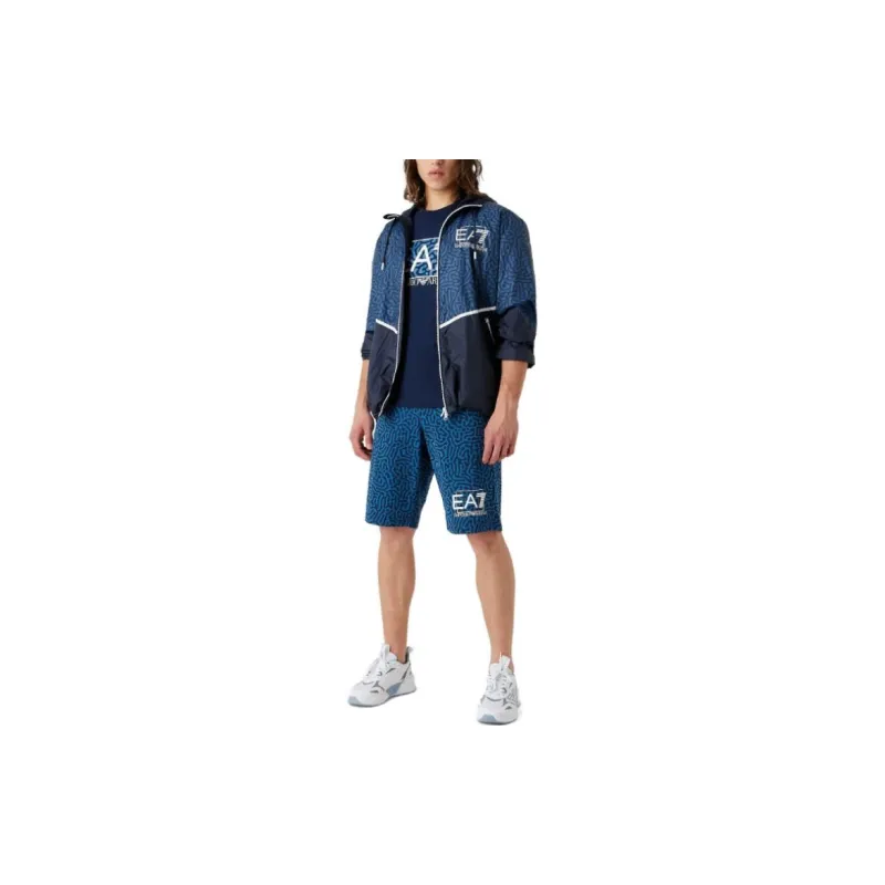 EMPORIO ARMANI EA7 Jackets Men Navy-2