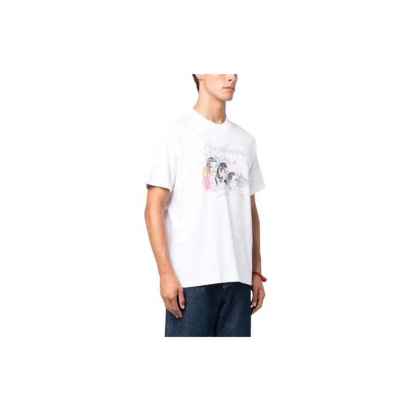 CASABLANCA La Liaison T shirt-3