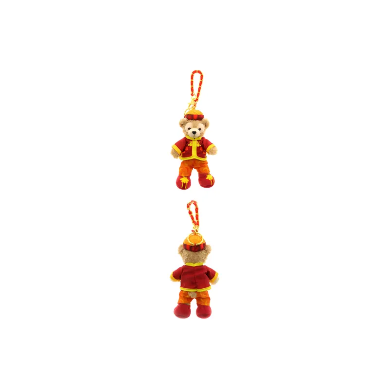 Disney 2023 Lunar New Year Collection Duffy Dolls Plush Pendant 14cm Height Hong Kong Disney-1