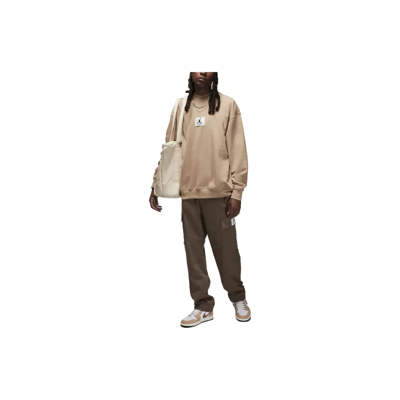 Jordan Essentials Sweatshirts Men Khaki-2