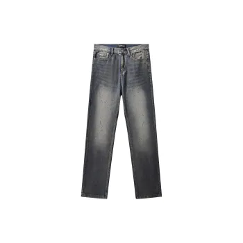 WIIPSOLID Jeans Unisex Blue