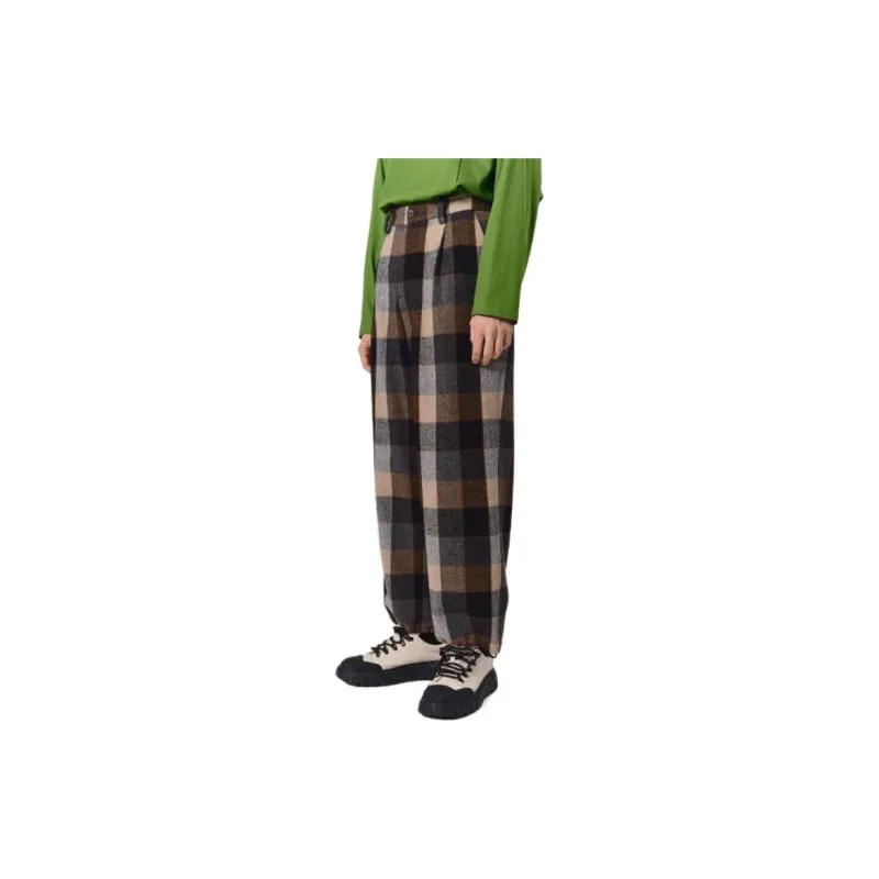 CROQUIS Casual Pants Men Brown-3