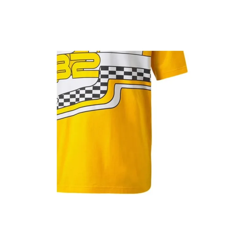 PUMA T Shirts Men Yellow-4