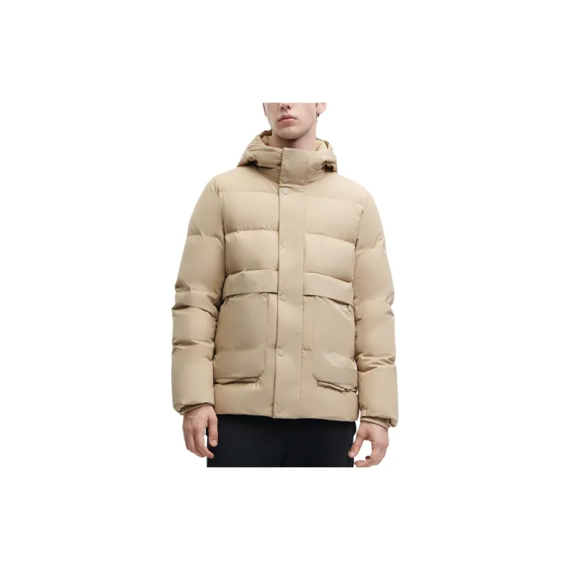 FILA Down Jacket Men's Plateau Yellow-2