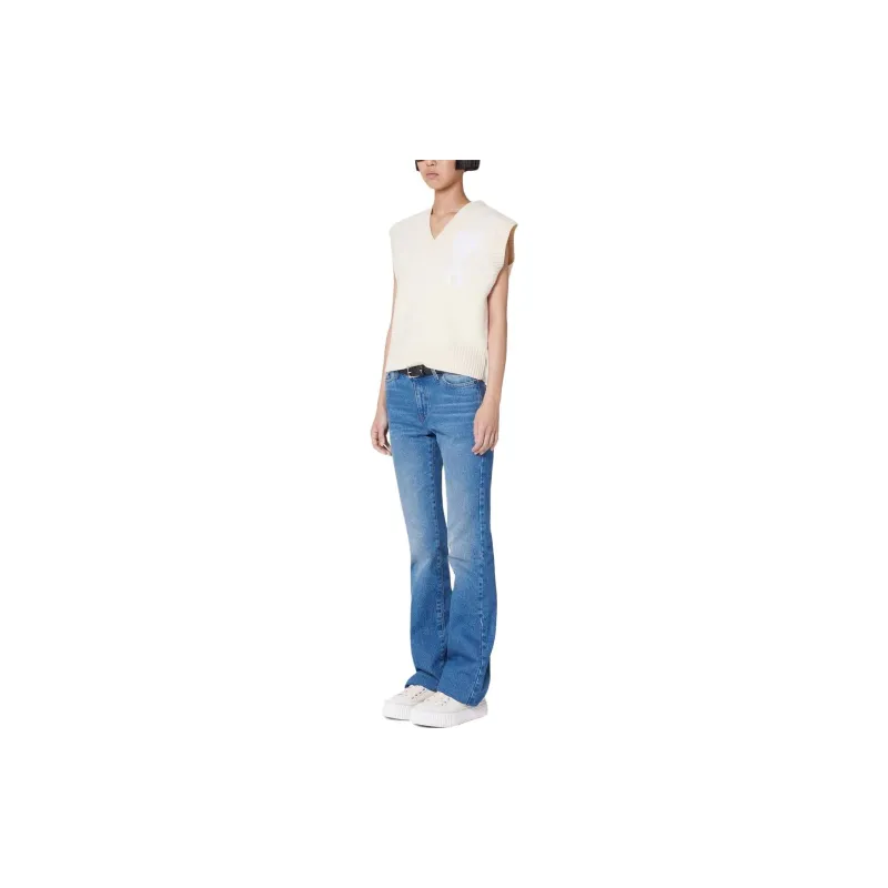 AMIPARIS Logo intarsia Knitted Vest-1