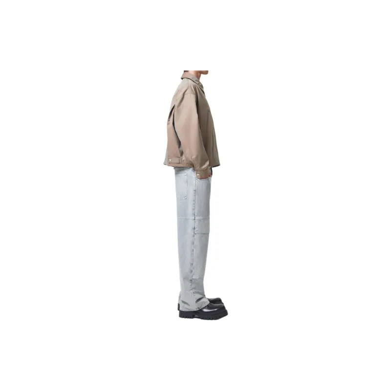AGOLDE SS24 Jackets Coats Men's Khaki Brown-3