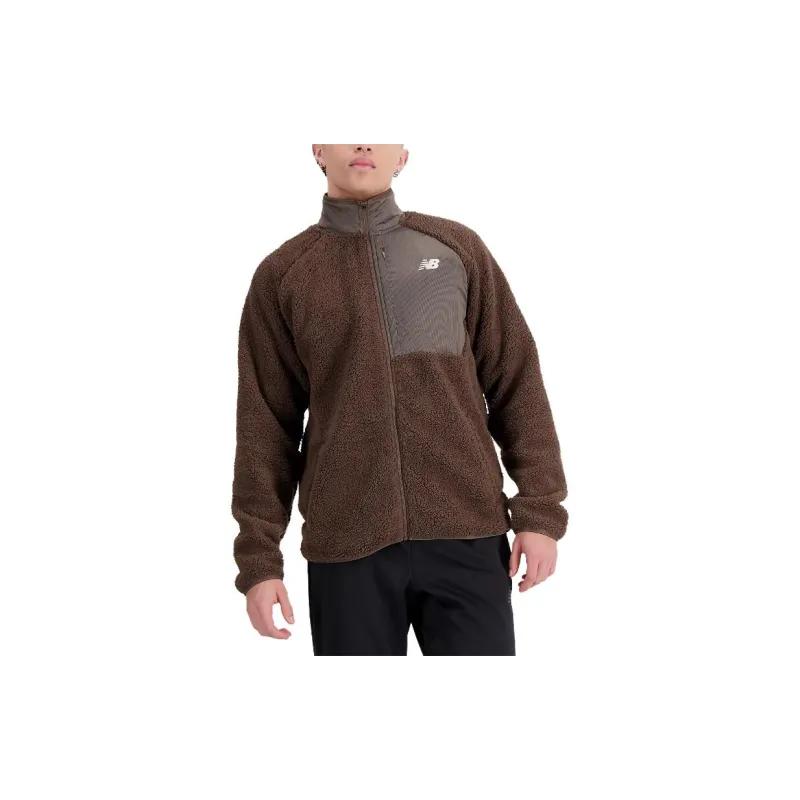 New Balance Q Speed Jackets Men Brown-1
