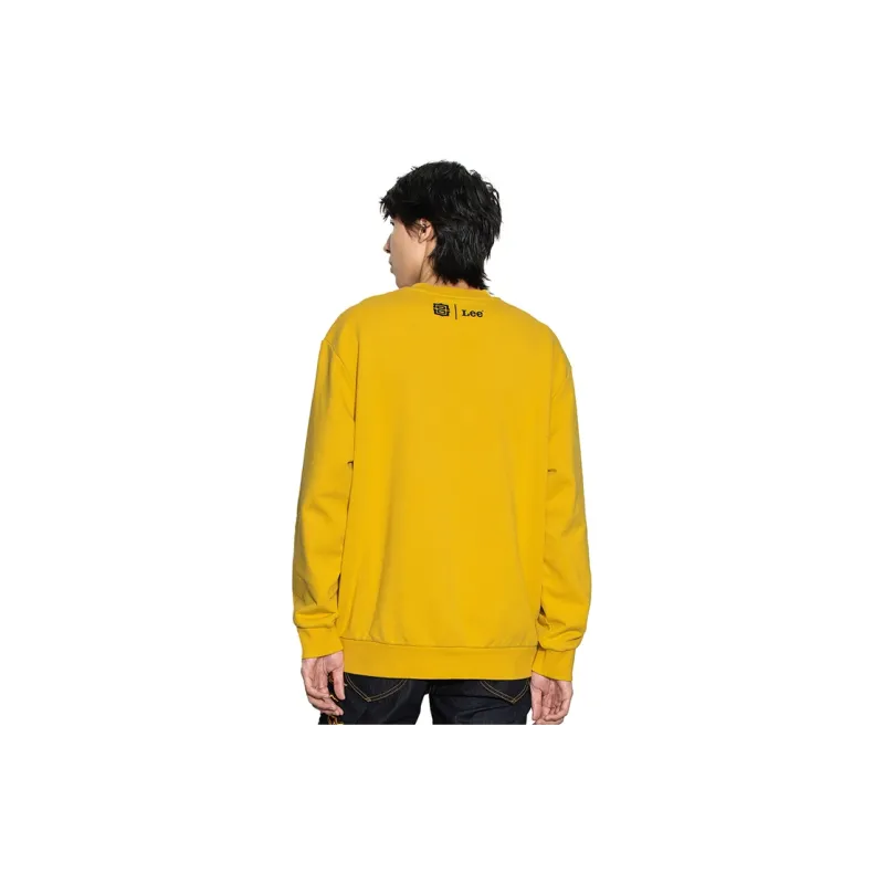 Lee Sweatshirts Men Yellow-4