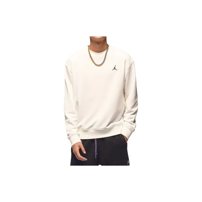 Jordan MJ FLC CREW GCEL Sweatshirts Men White-2