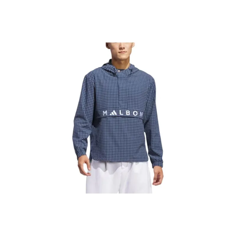 Adidas X Malbon Half Zip Anorak Hoodie-1