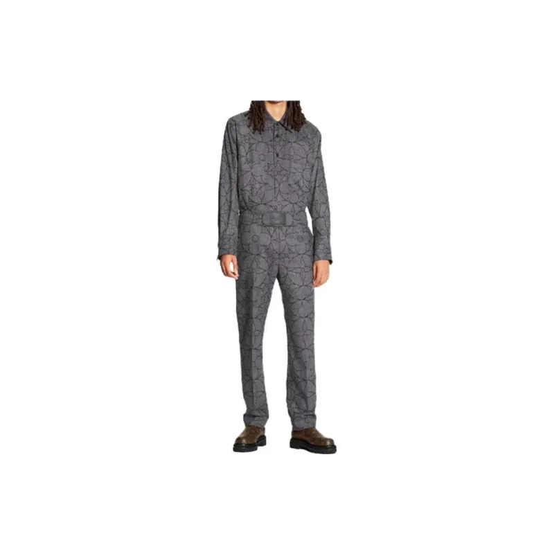 LOUIS VUITTON FW22 Casual Pants Men's Gray-1