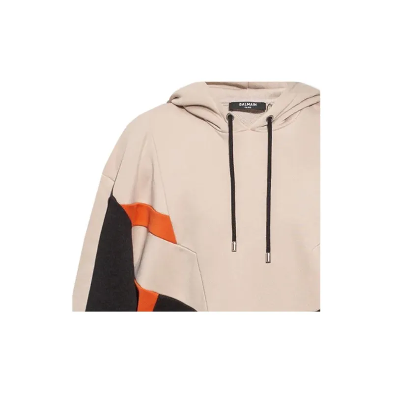 BALMAIN Sweatshirts Men Gray-5