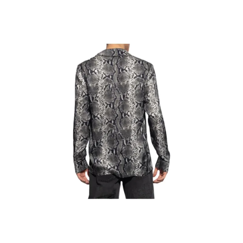 BALMAIN Shirts Men Gray-1