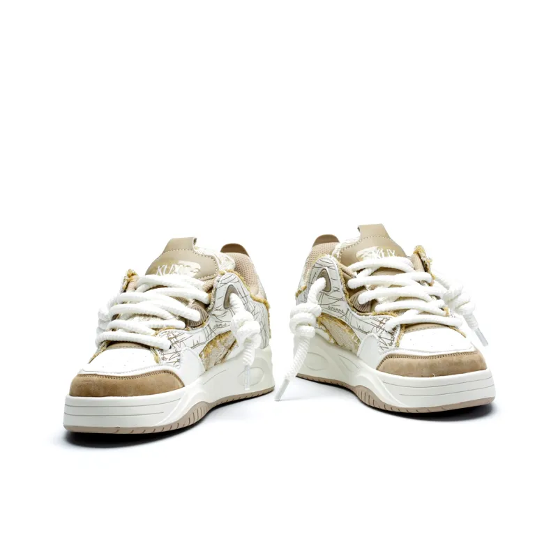 KUX Coverage Anti-Slip And Wear-Resistant Low-Top Skateboard Shoes Unisex-13