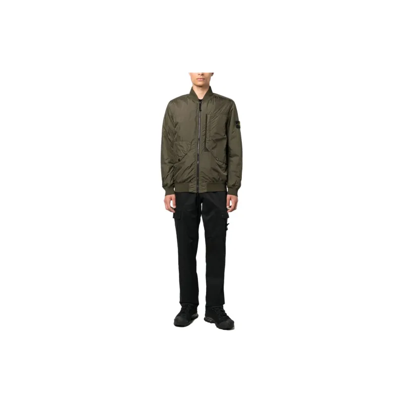 STONE ISLAND Jacket Men's Green-1