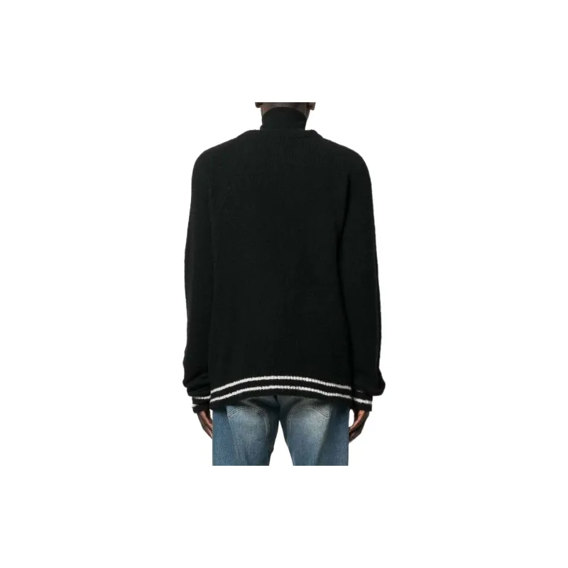 BALMAIN Button Embellished Crewneck Jumper-5