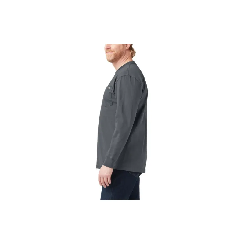 Dickies Heavyweight Long Sleeve Pocket T-Shirt T-Shirt Men's Charcoal Gray-3