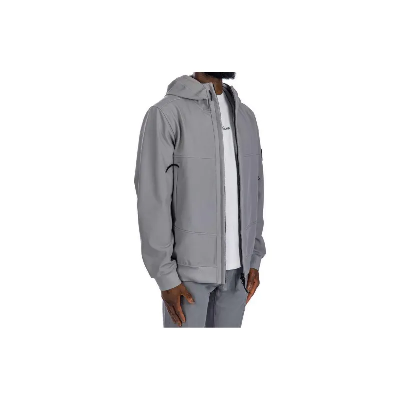 STONE ISLAND Zip Up Hooded Jacket-3