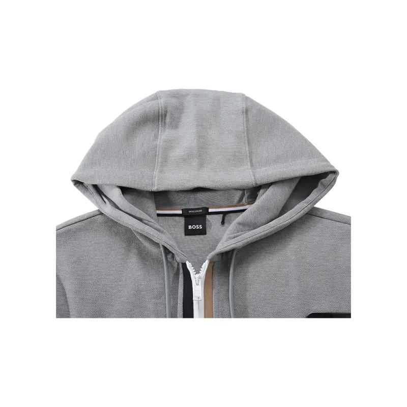 HUGO BOSS Striped Hooded Jacket-2