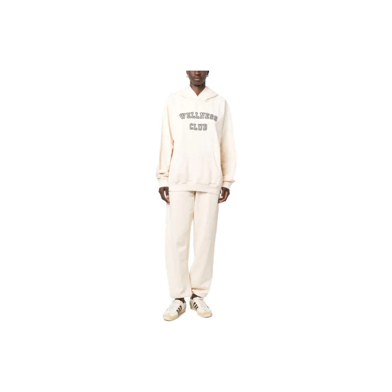 SPORTY & RICH Sweatshirts Unisex Ecru-4