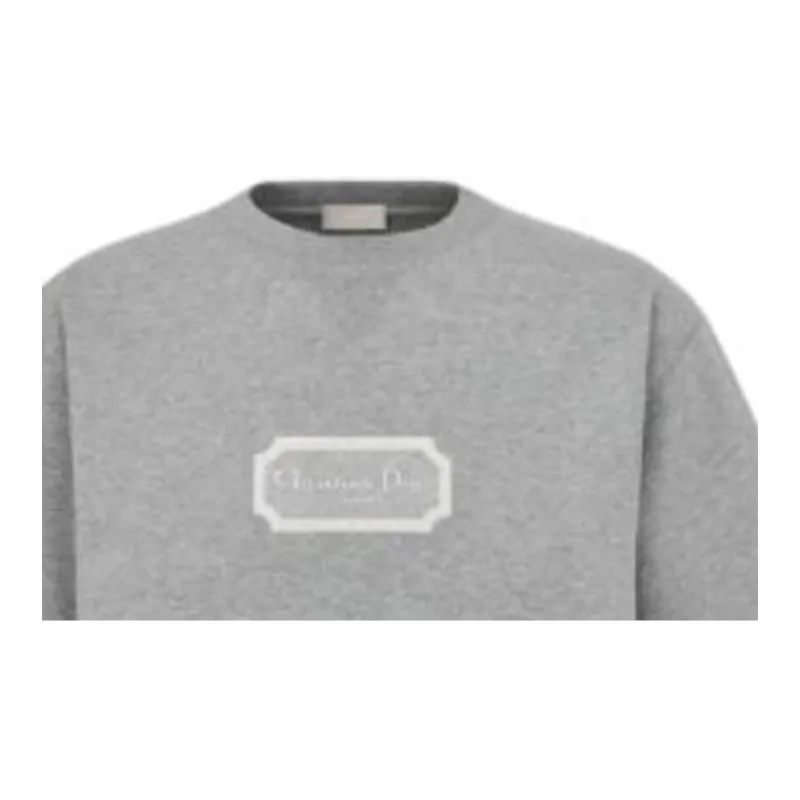 DIOR Quarterly New Products T Shirts Men Gray-4