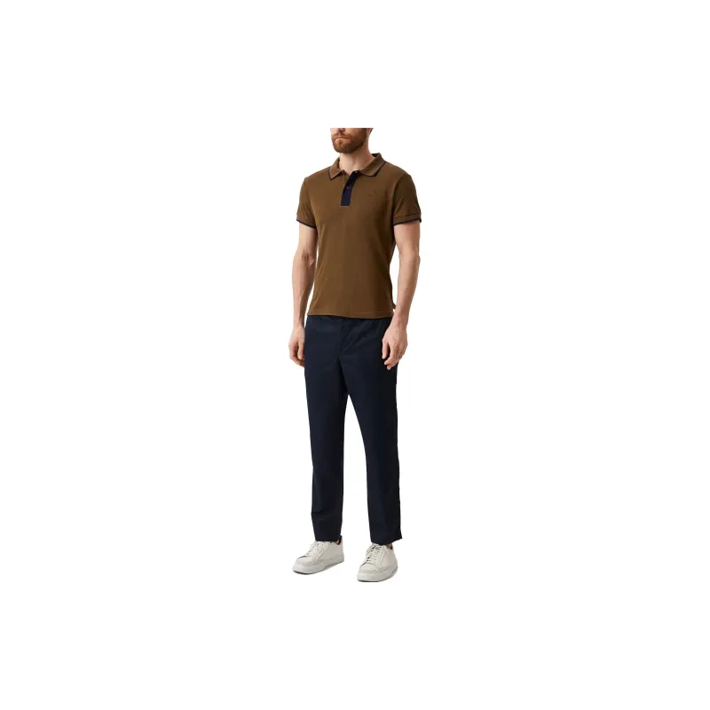 TRUSSARDI Polo Shirt Men's Coffee-2
