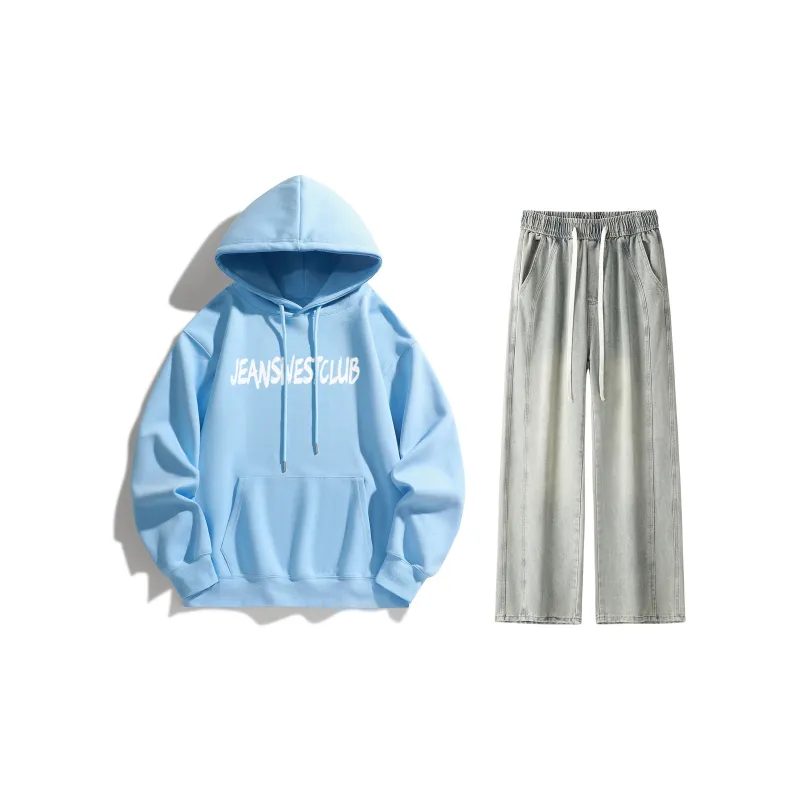 JEANSWEST CLUB Sweatshirt Set Unisex-27