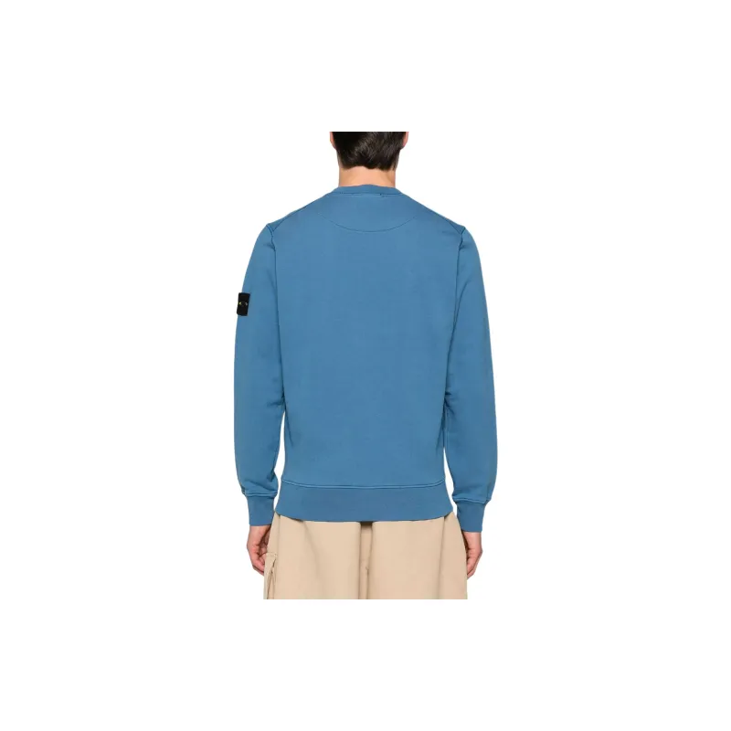 STONE ISLAND Logo Patch Crewneck Sweatshirt-3