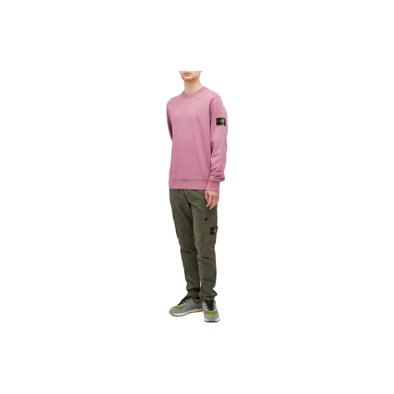 STONE ISLAND Sweatshirt Unisex Pink-1