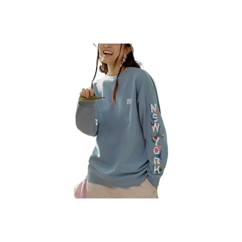 New Era Sweatshirts Unisex Light Blue-2