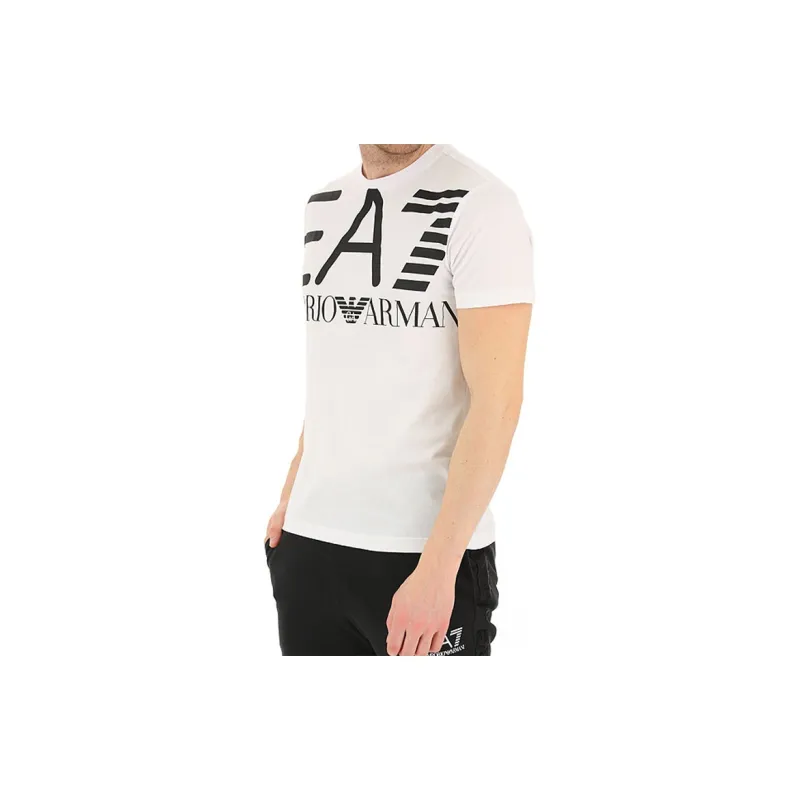 EMPORIO ARMANI EA7 T Shirts Men White-3