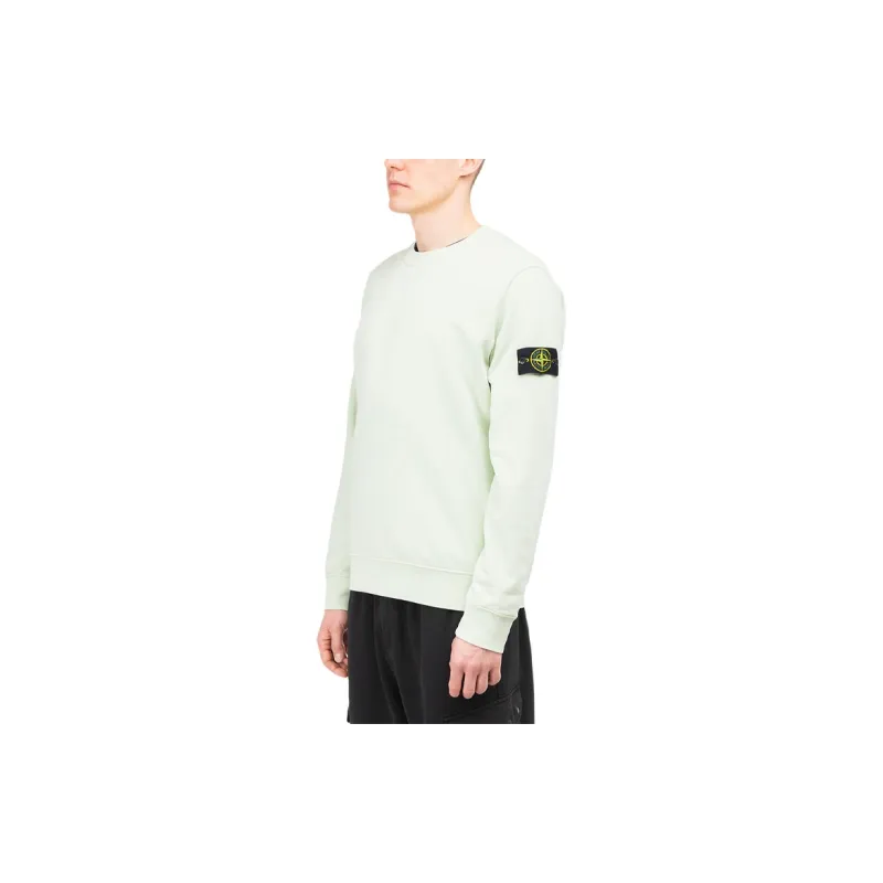 STONE ISLAND Sweatshirts Men Light Green-2