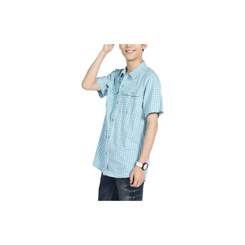 Jordan Shirts Men Blue-4