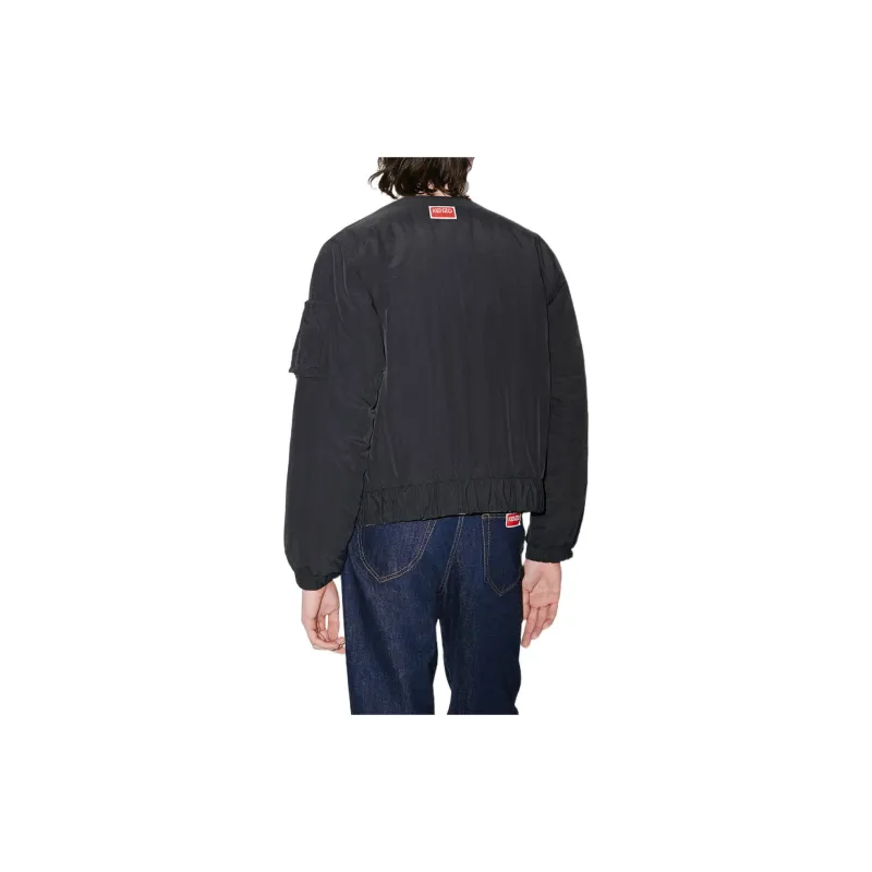 KENZO Hana Leopard Reversible Bomber Jacket-5