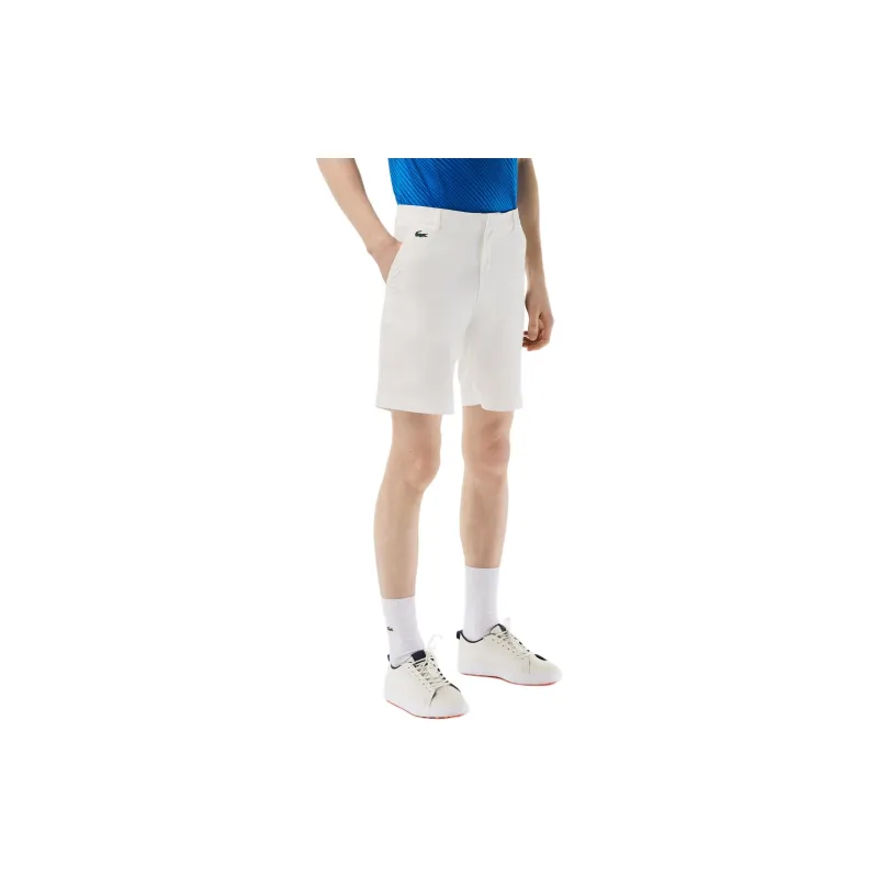 LACOSTE Casual Shorts Men's White-3