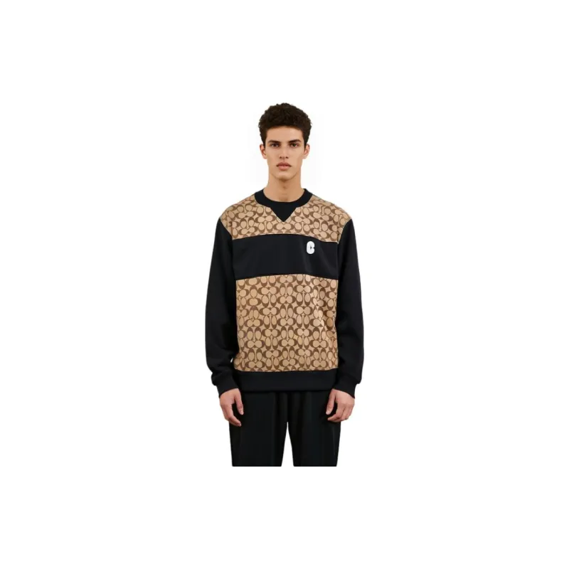 COACH SS22 Sweatshirt Men's Khaki-3