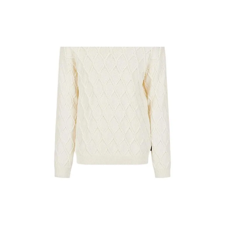 EMPORIO ARMANI SS22 Knitwear Men's Beige Yellow-5